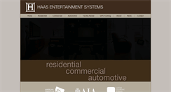 Desktop Screenshot of haasentertainment.com